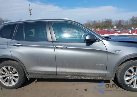2015 BMW X3 xDrive28I из США, поврежденный, VIN 5UXWX9C57F0D61012